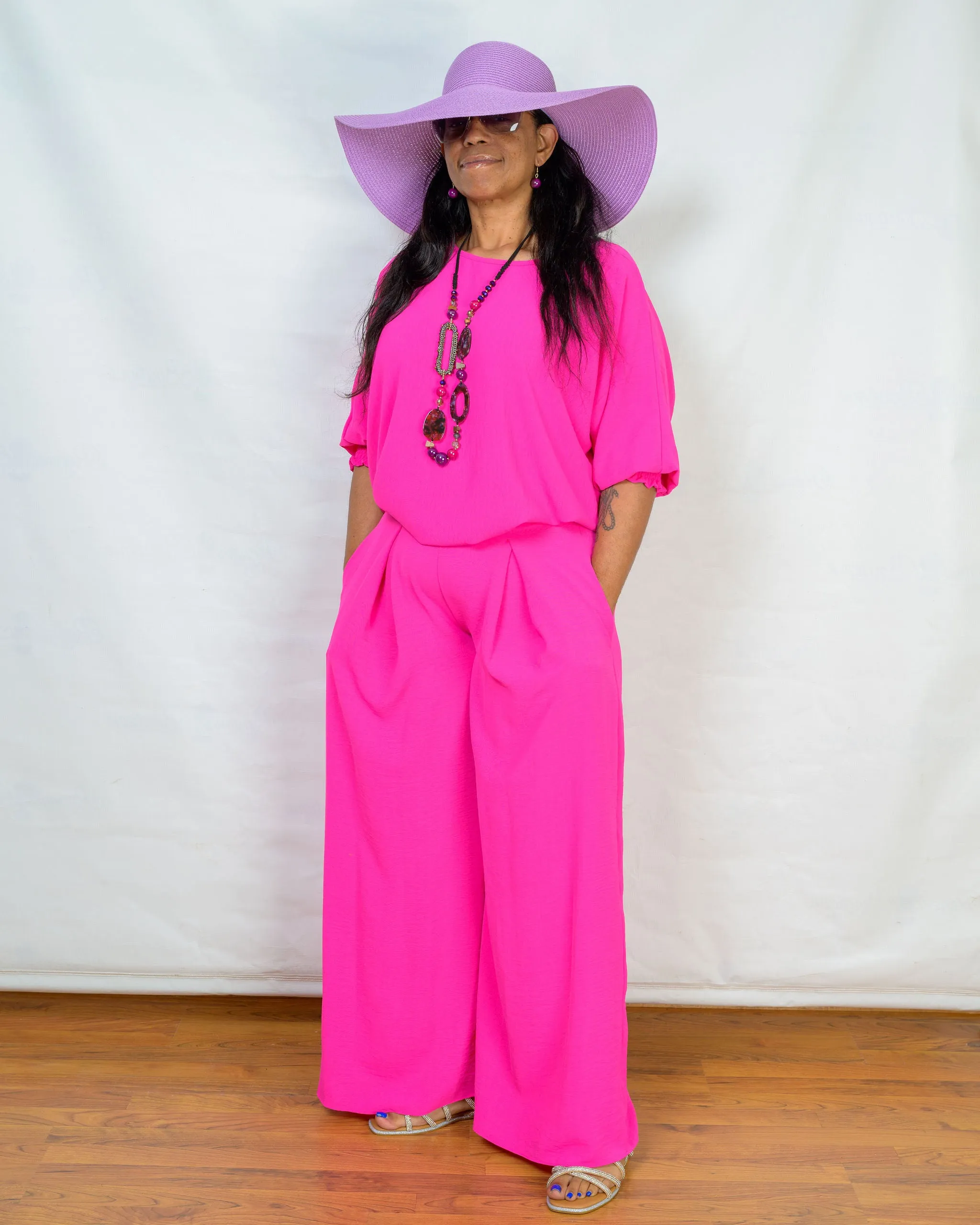 Airflow Pleated Pants