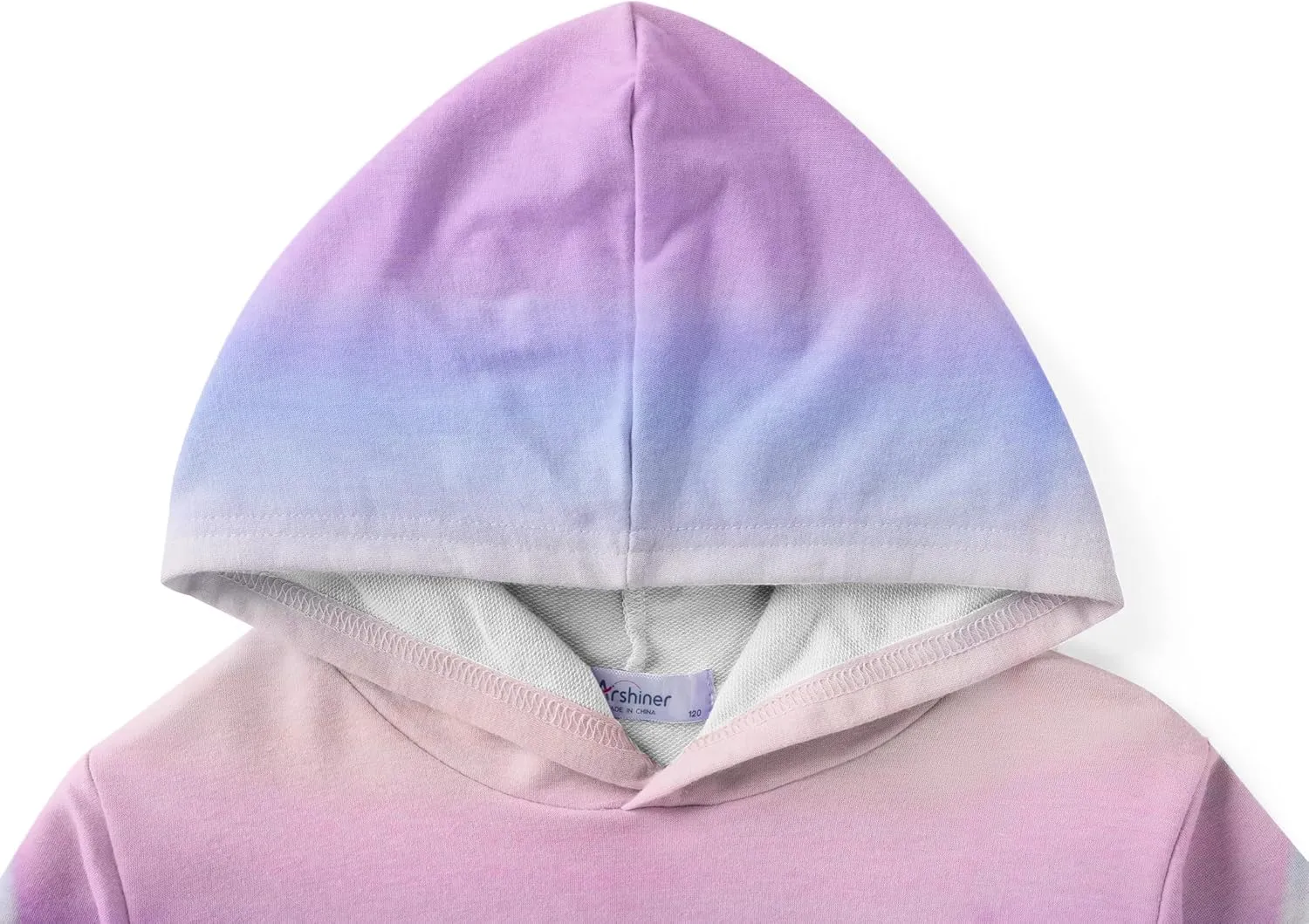 Arshiner 3 Piece Girls Clothing Set Sweatsuits Crop Sweatshirt Hoodie