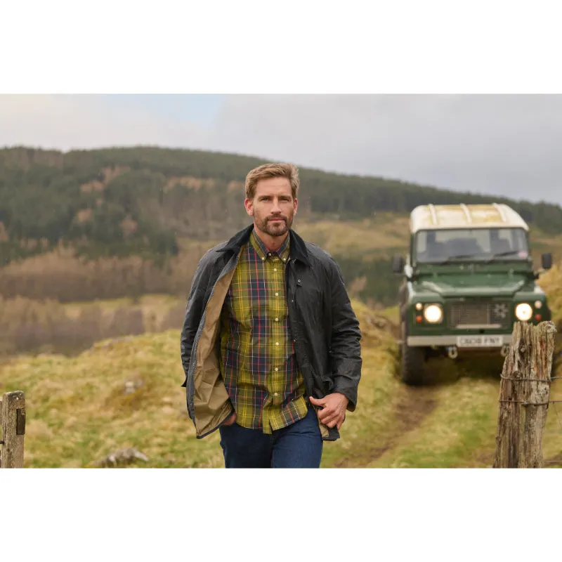 Barbour Ashby Mens Lightweight Wax Jacket - Royal Navy