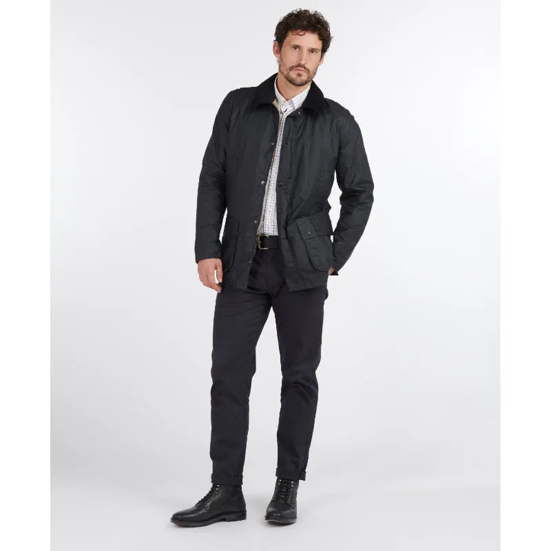 Barbour Ashby Mens Lightweight Wax Jacket - Royal Navy