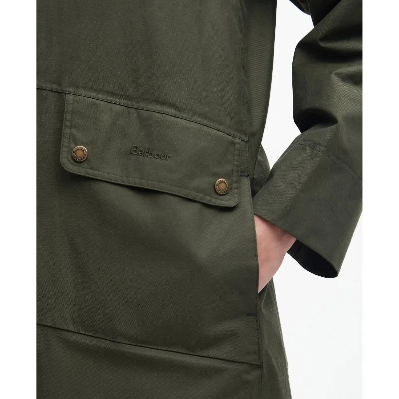 Barbour Heron Ladies Waterproof Jacket - Olive