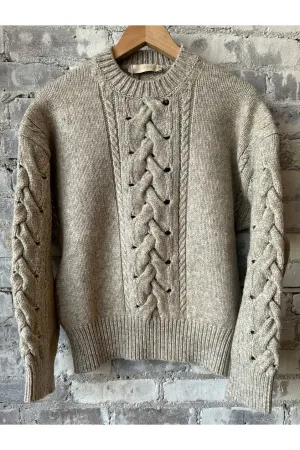 Benicio Sweater- Grey Pearl