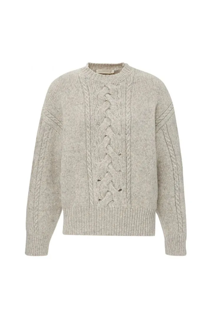 Benicio Sweater- Grey Pearl