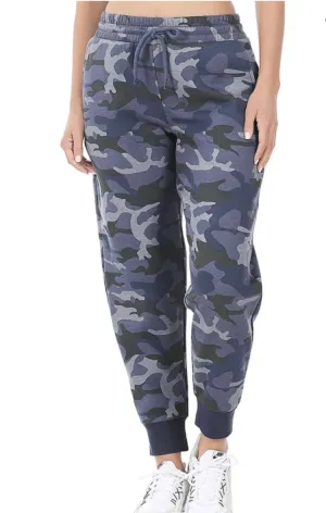 Blue Camo Joggers