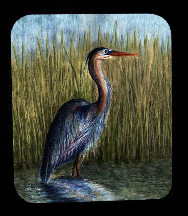 Blue Heron Mousepad