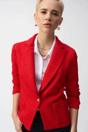 BOUCLE FITTED BLAZER