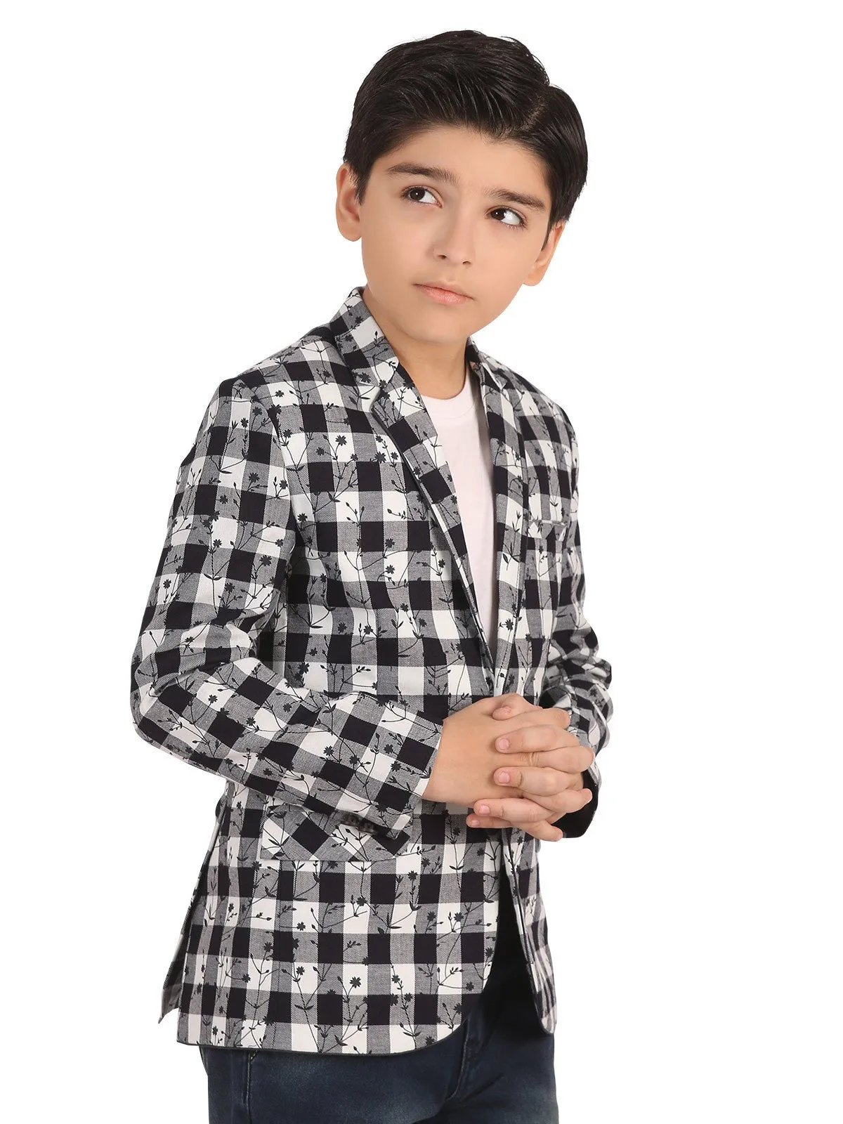 Boy's Grey Blazers - EBTB19-4442