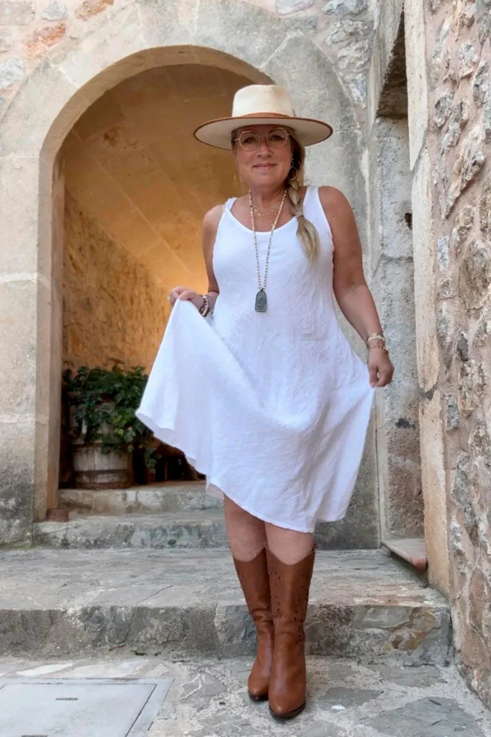 Bypias | Dawn Dress | White