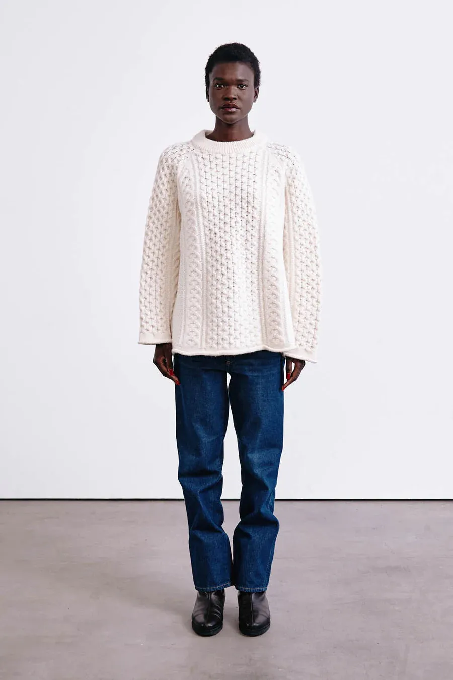 Chan Luu- Elin Fisherman Sweater