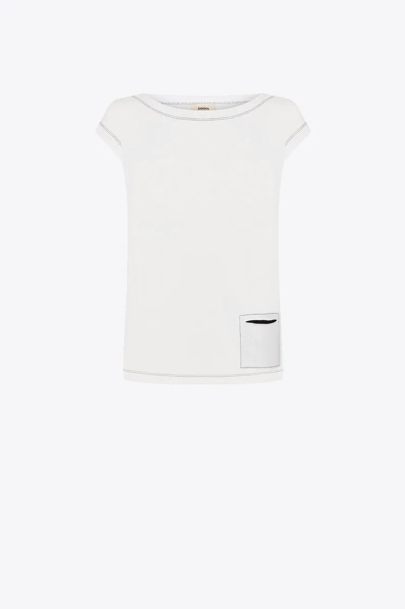 Cotton T-shirt with a Pocket