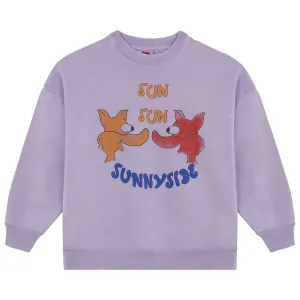 Fresh Dinosaurs Sunnyside Sweatshirt (lavender)