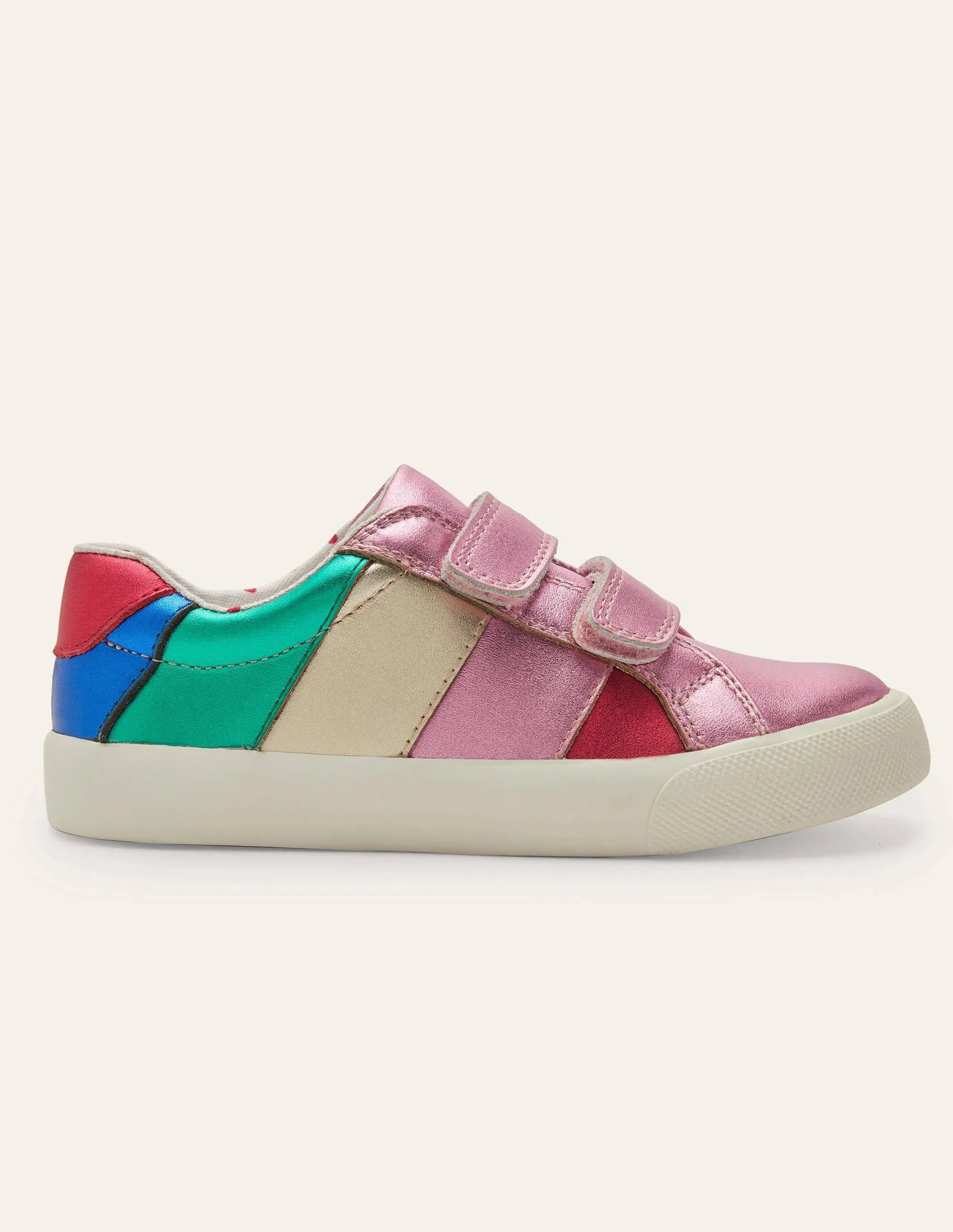 Fun Trainers-Multi Metallic Rainbow