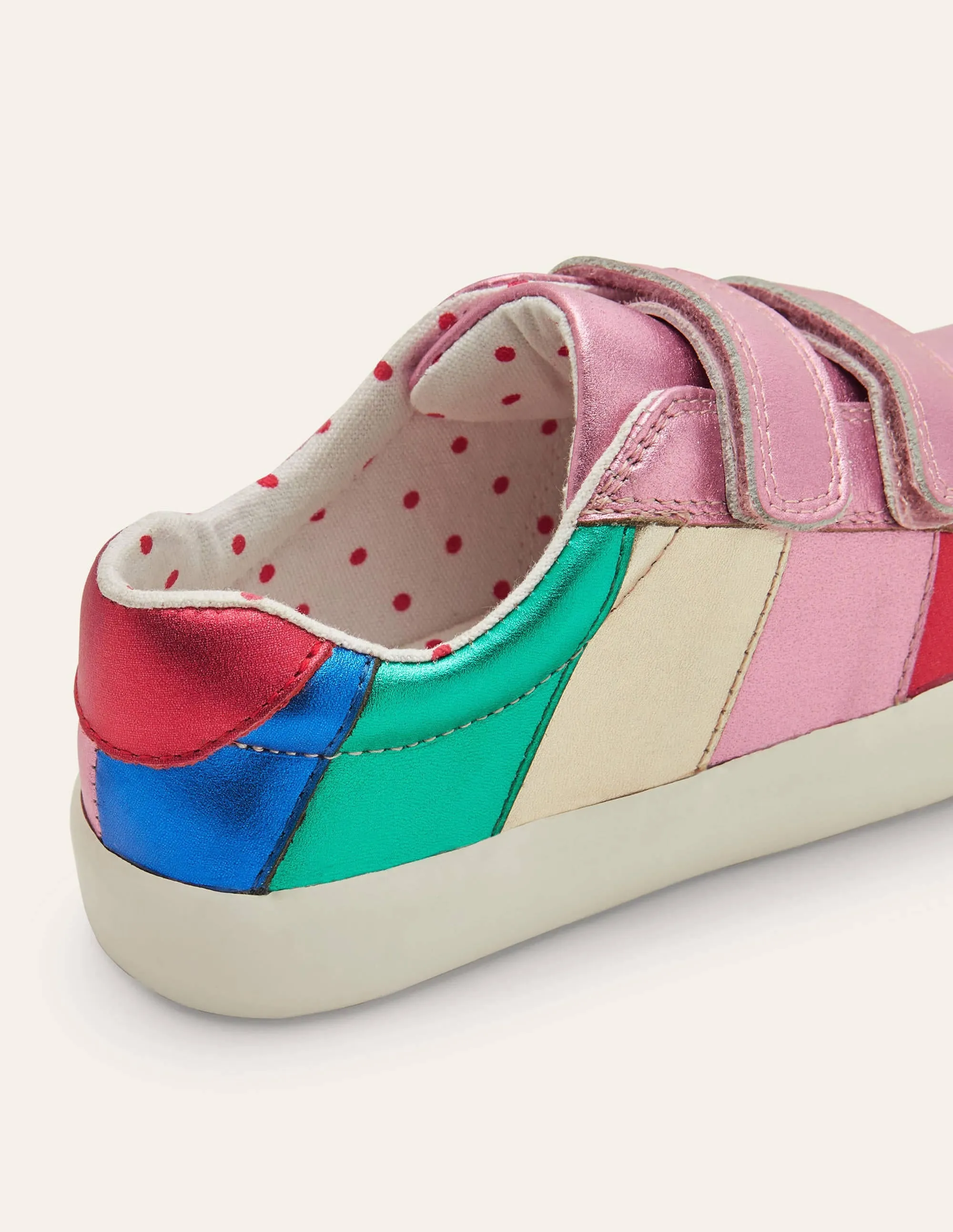 Fun Trainers-Multi Metallic Rainbow