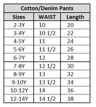 Girls Denim Stretch Pant Paper Bag-LIGHT BLUE