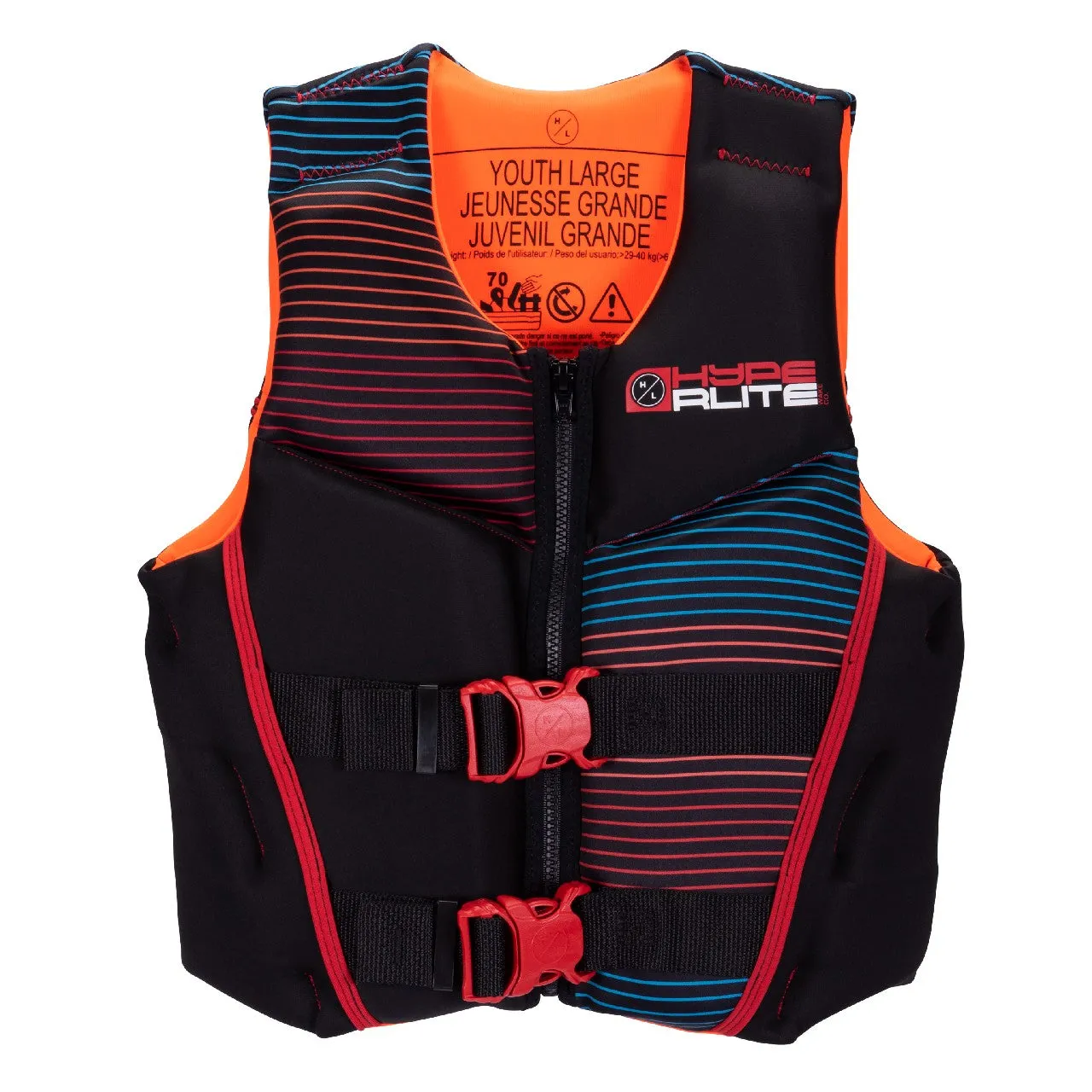 Hyperlite Boys Youth Indy Large Life Jacket