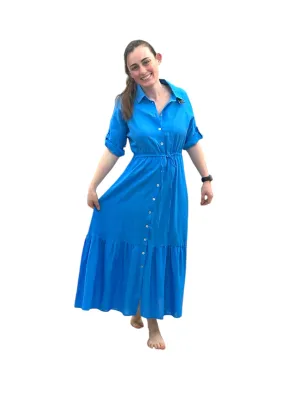 Lagoon Button Down Dress