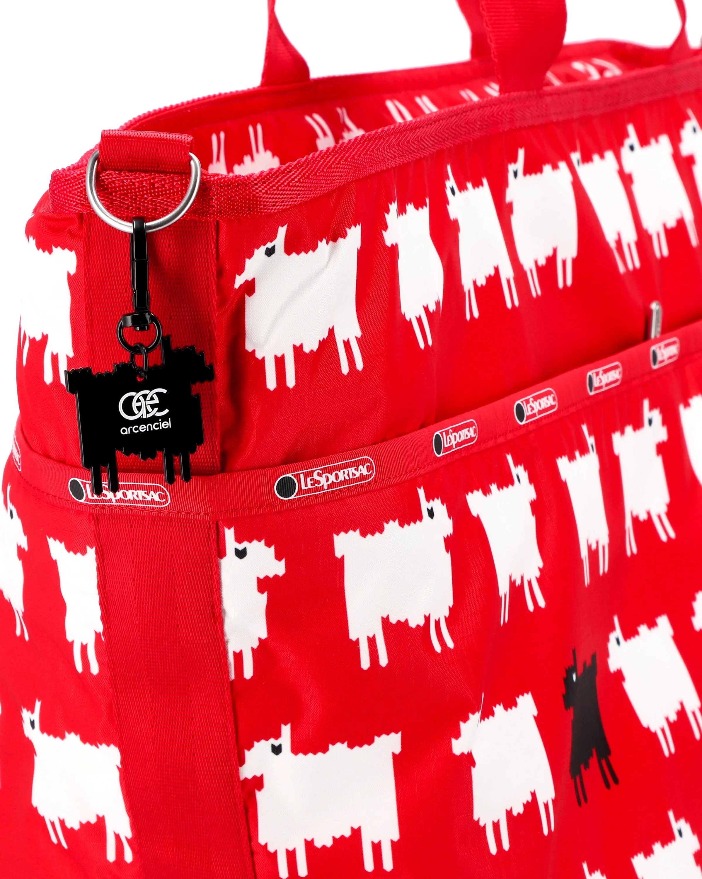 LeSportsac x Warm & Wonderful Arc en Ciel Large Ziptop Tote