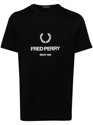 logo print T-shirt