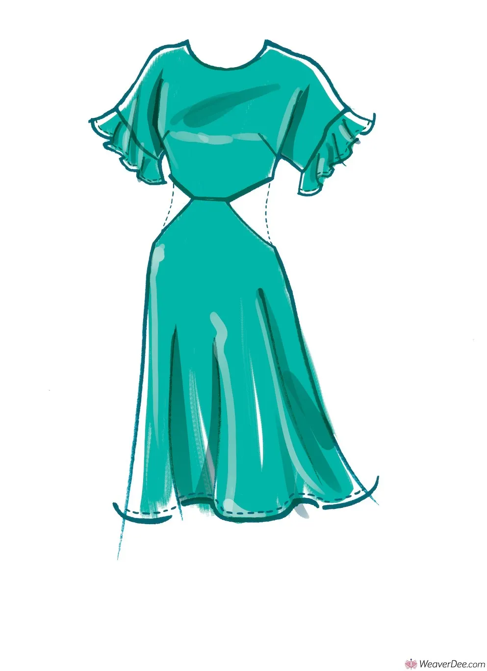 McCall's Pattern M8175 Misses' Dresses #VanessaMcCalls