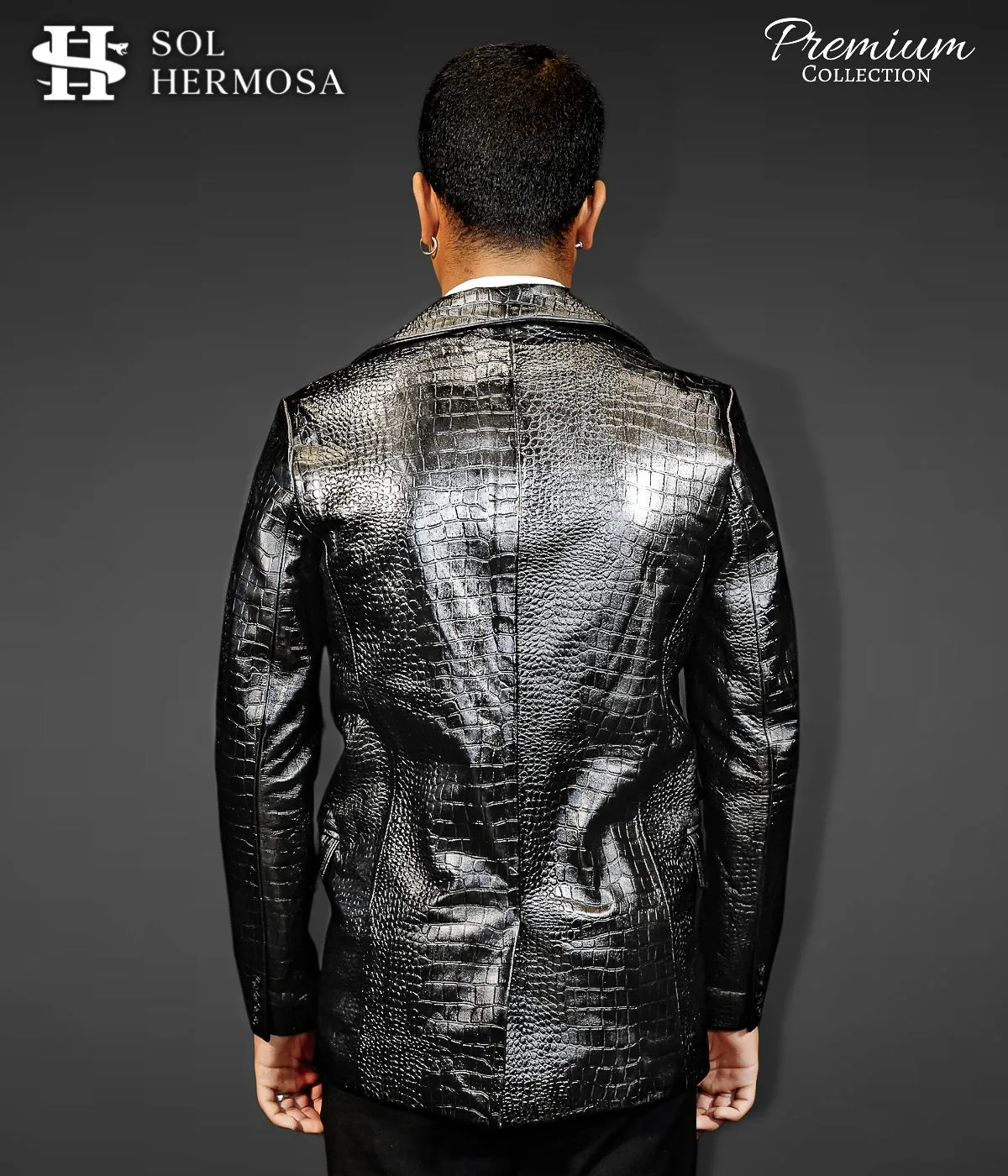 Men's Leather Blazer - Fernandez