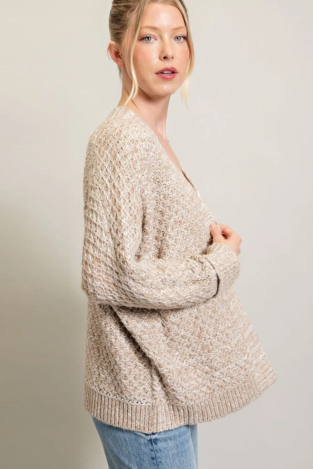 Olivia Cardigan - Oatmeal