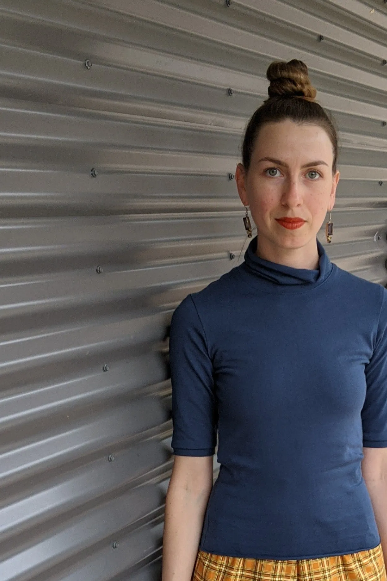 ORGANIC COTTON SKIVVY - HALF SLEEVE