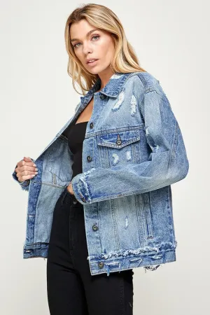 Oversize Medium Denim Jacket