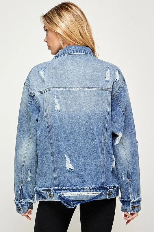 Oversize Medium Denim Jacket