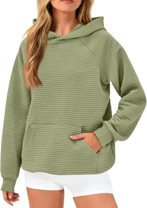 Oversized Hoodies for Women Loose Comfy Long Sleeve Hooded Sweatshirts Casual Trendy Fall Clothes with Pockets