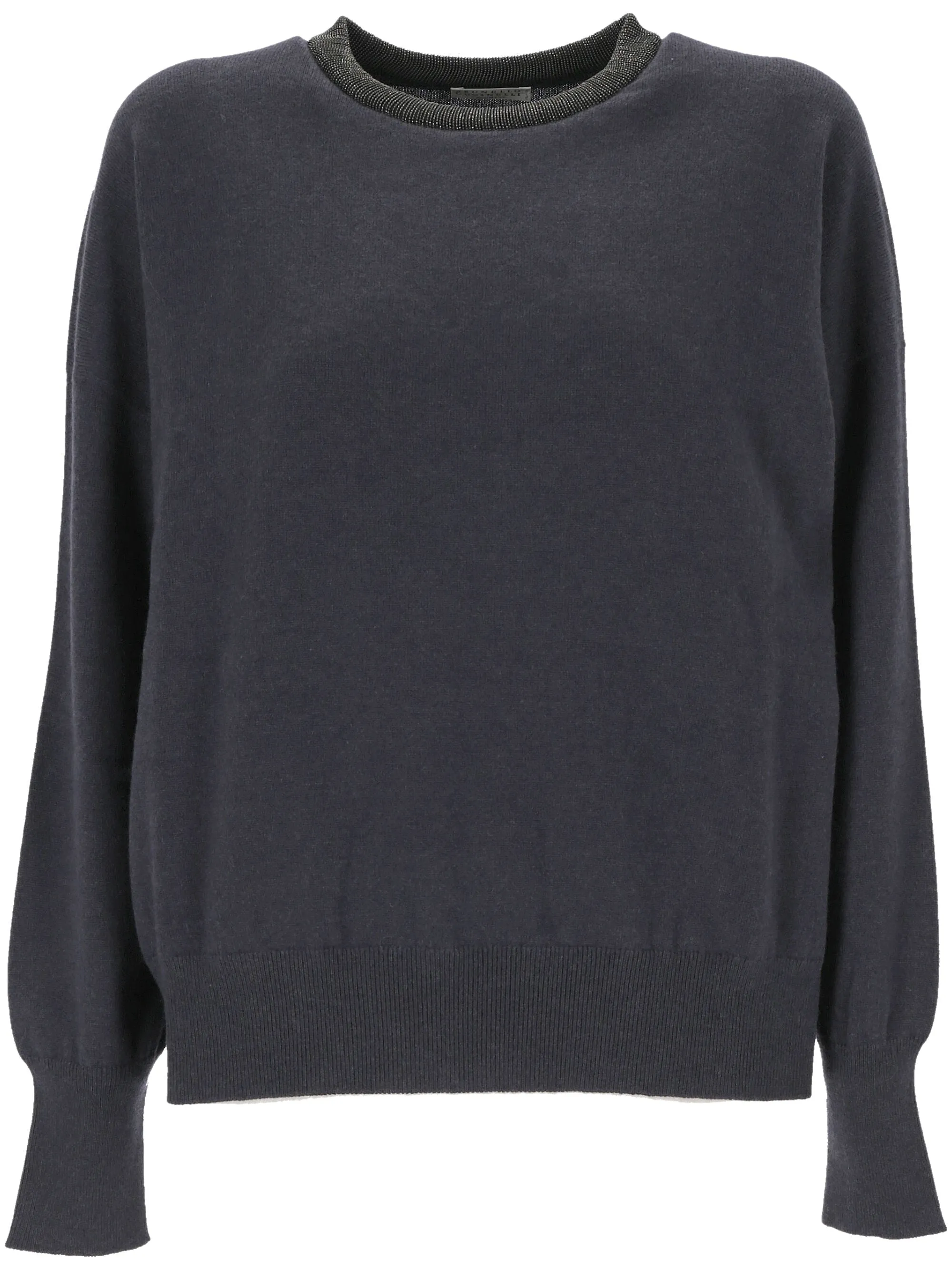 Oxford Blue Cashmere Knit Sweater