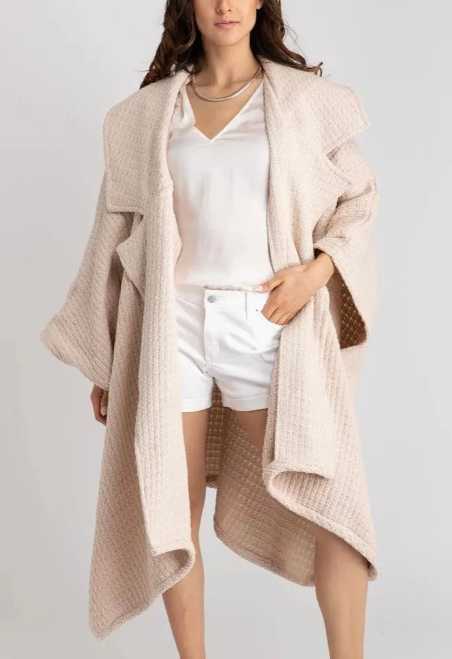 Regina Waffle Cardigan / Kimono /Jacket