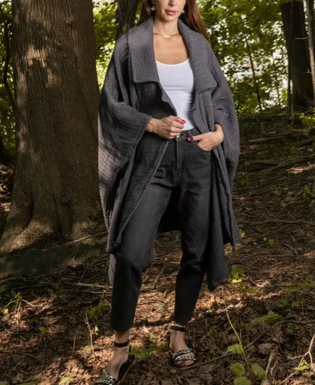 Regina Waffle Cardigan / Kimono /Jacket