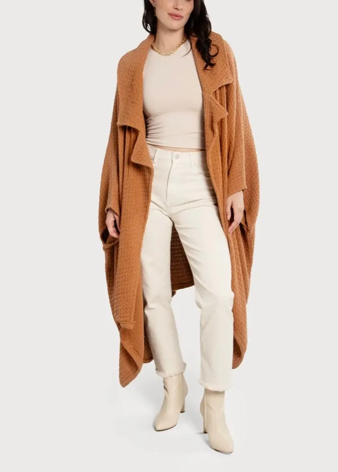 Regina Waffle Cardigan / Kimono /Jacket