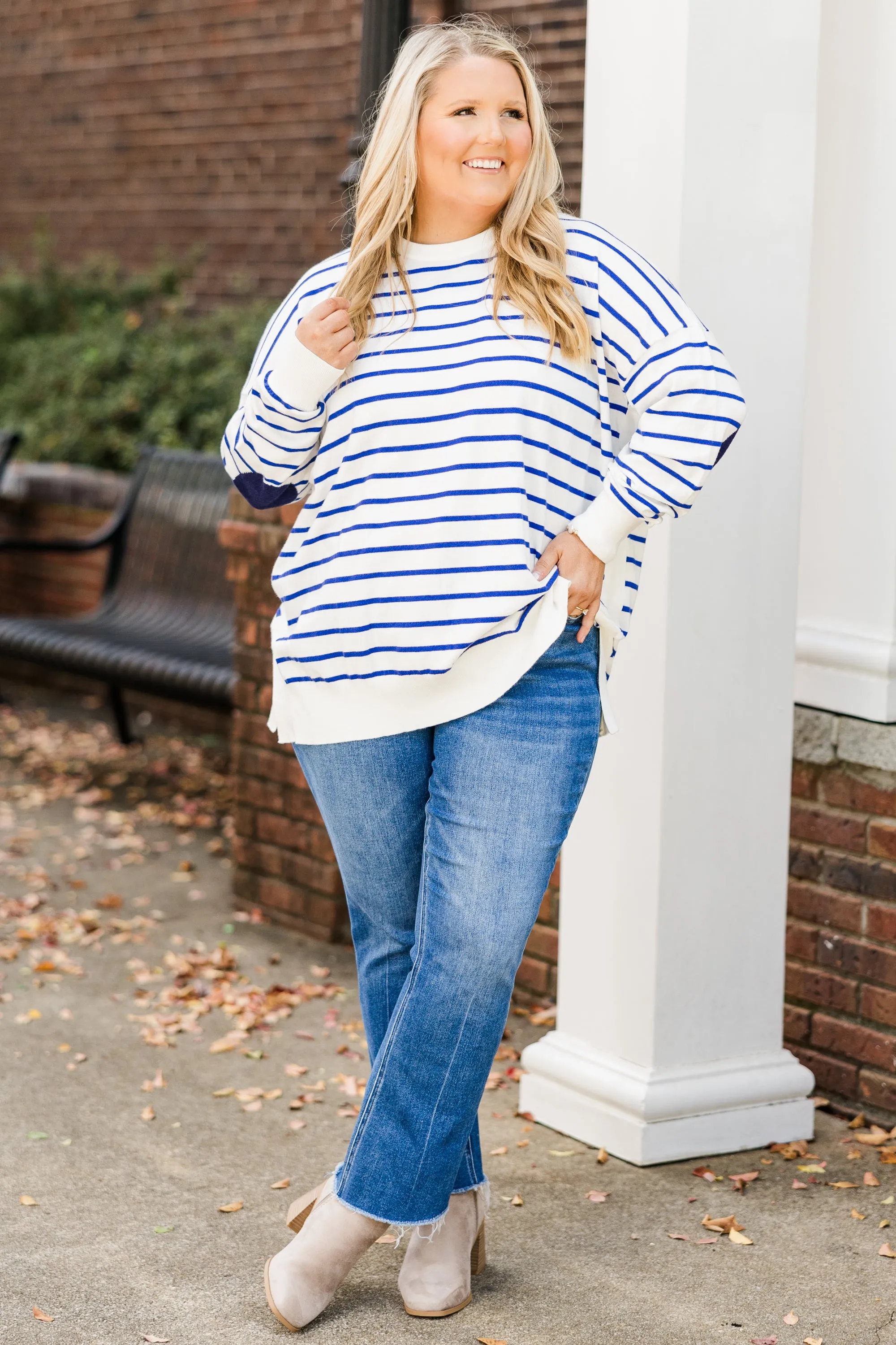 Romantic Nights Top, Royal Blue