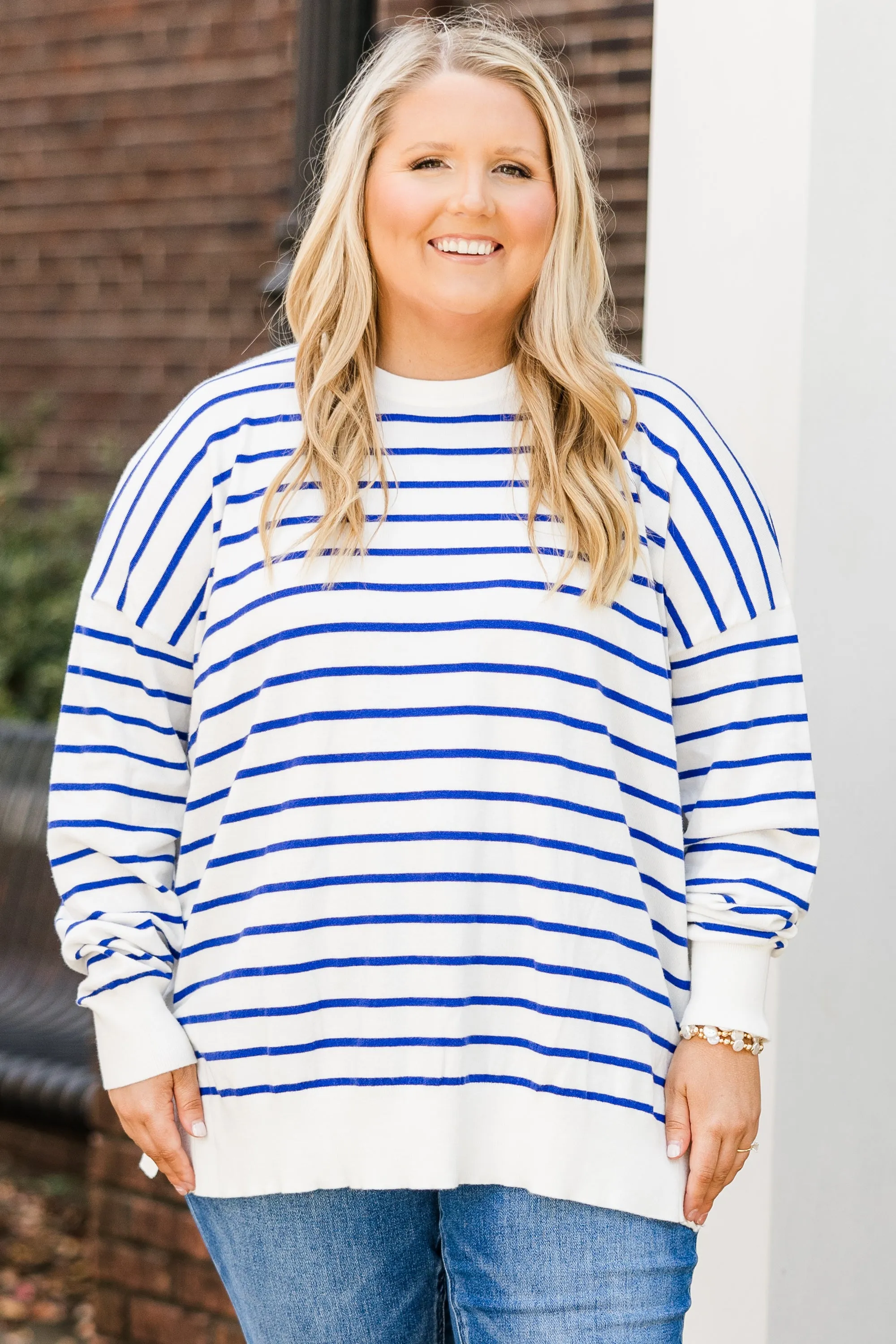 Romantic Nights Top, Royal Blue