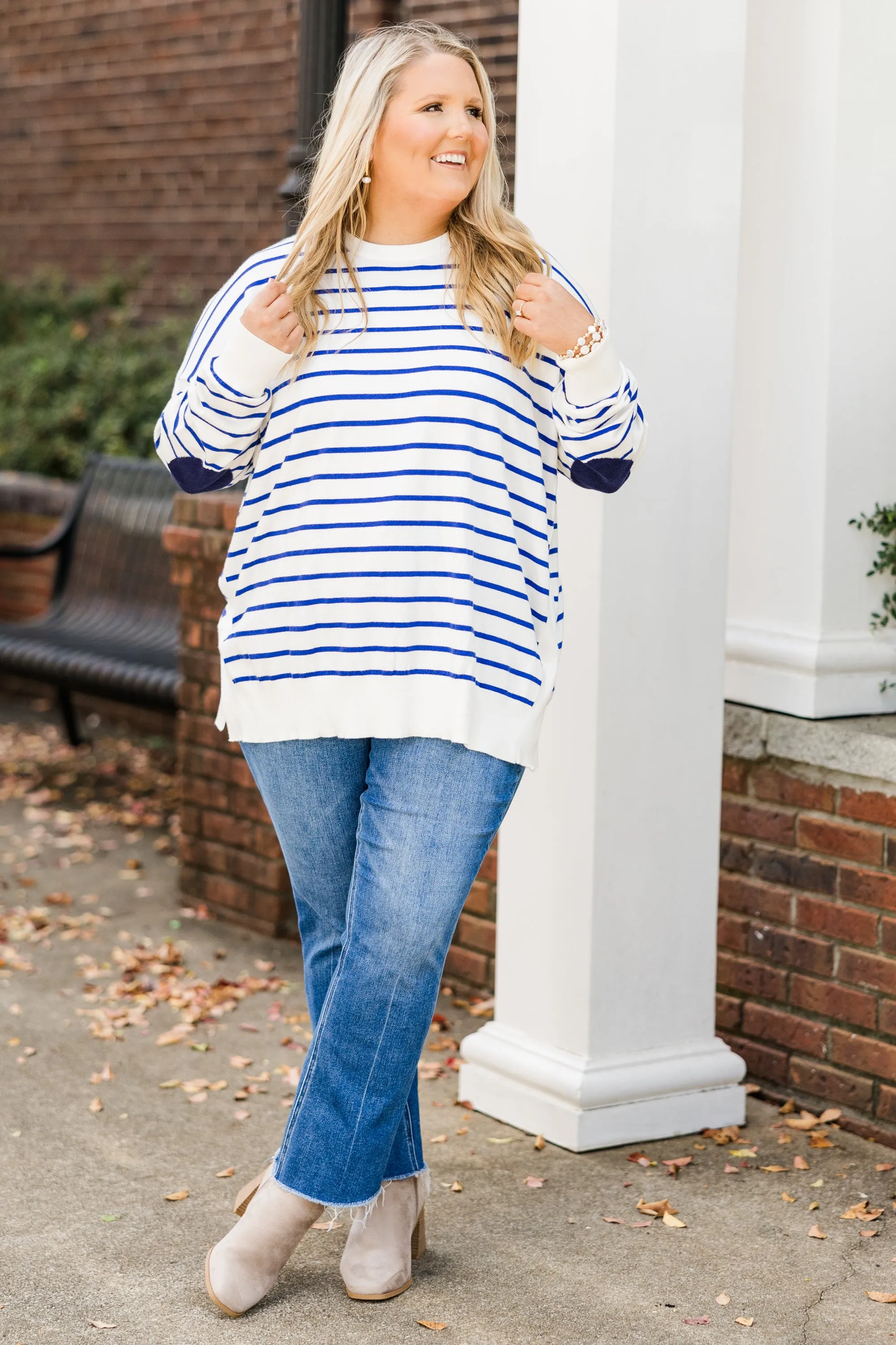 Romantic Nights Top, Royal Blue