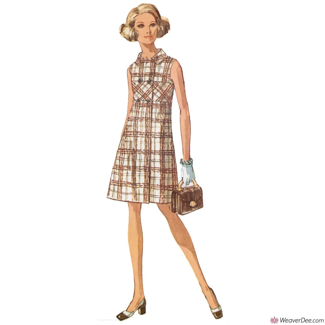 Simplicity Pattern S9466 Misses' Dress - Vintage 1960s