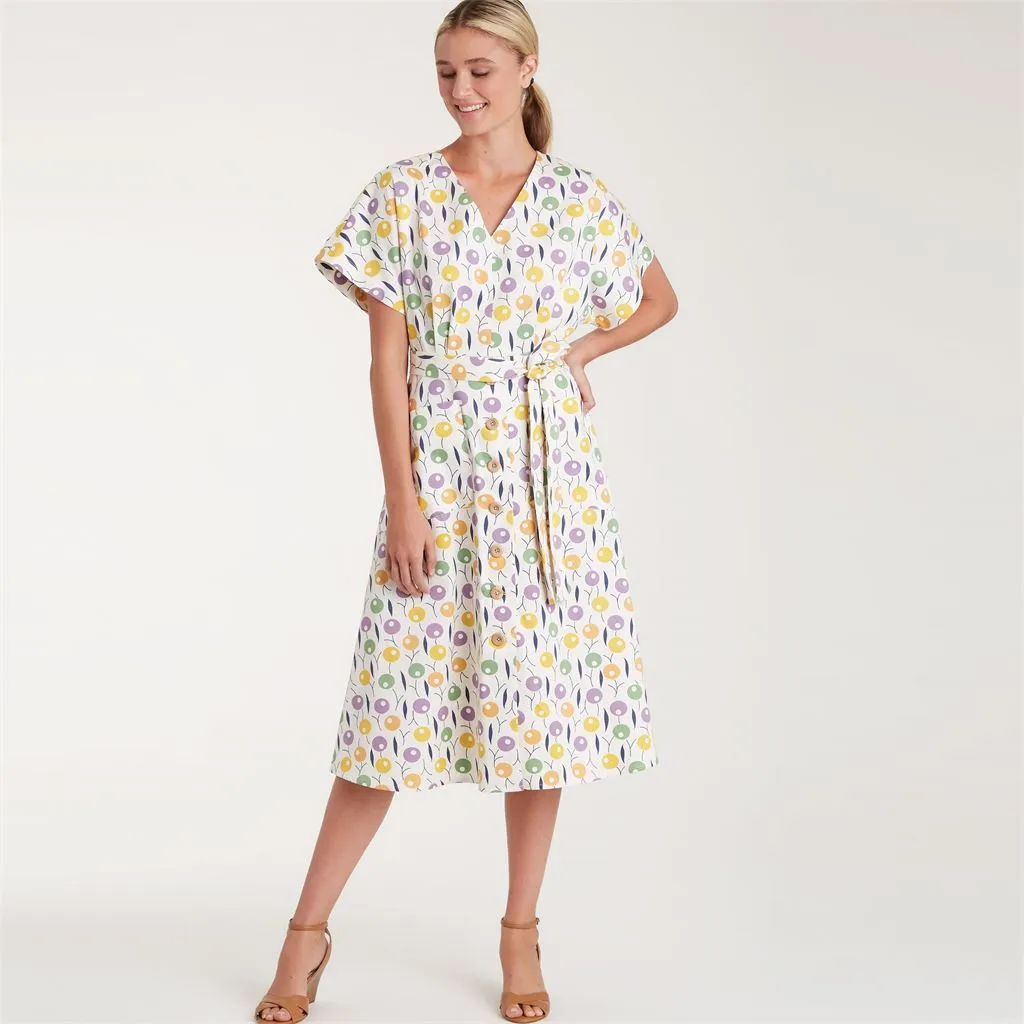 Simplicity Sewing Pattern S9103 Misses' Dresses In Two Lengths With Tiered Variation