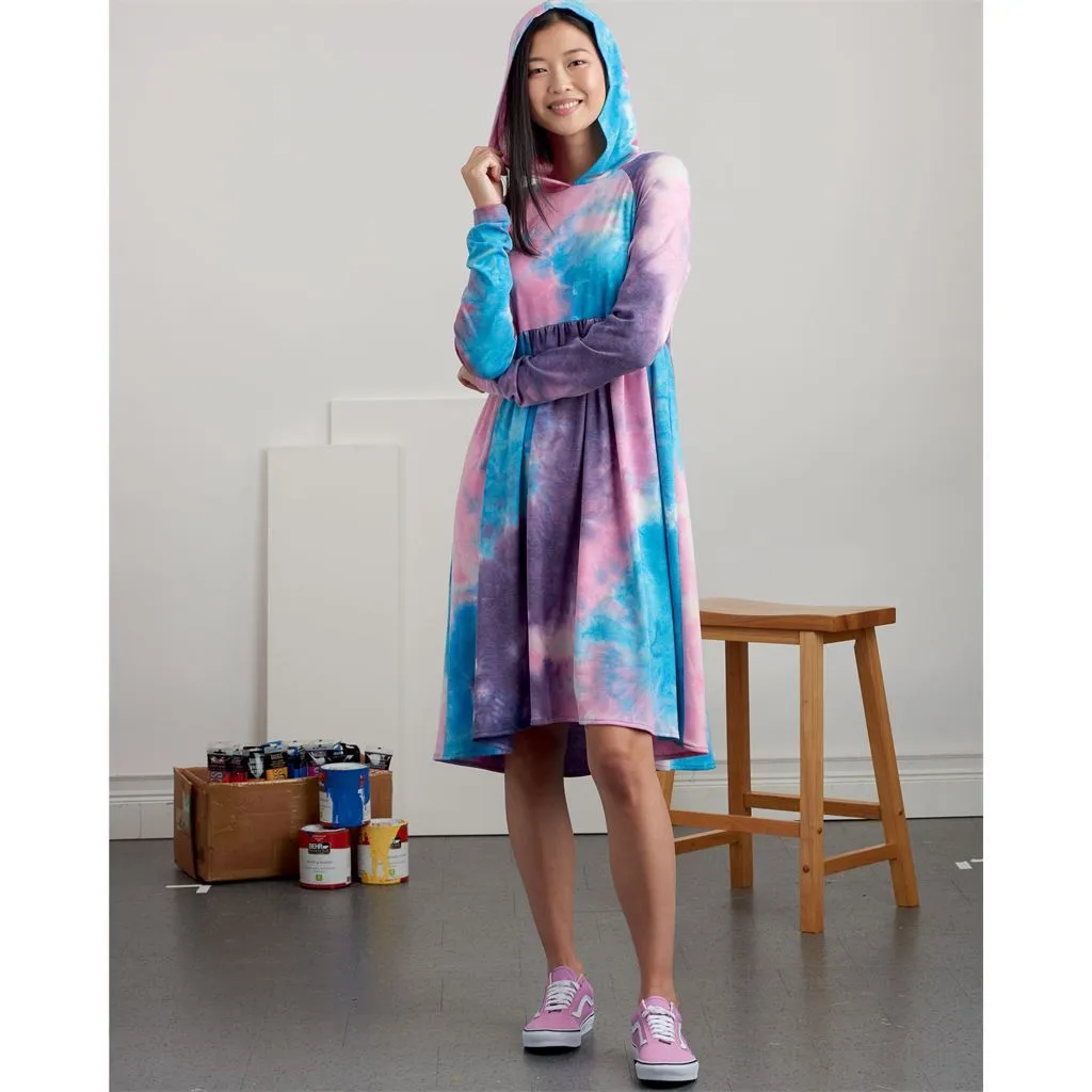 Simplicity Sewing Pattern S9380 Misses' Sweatshirt Dresses