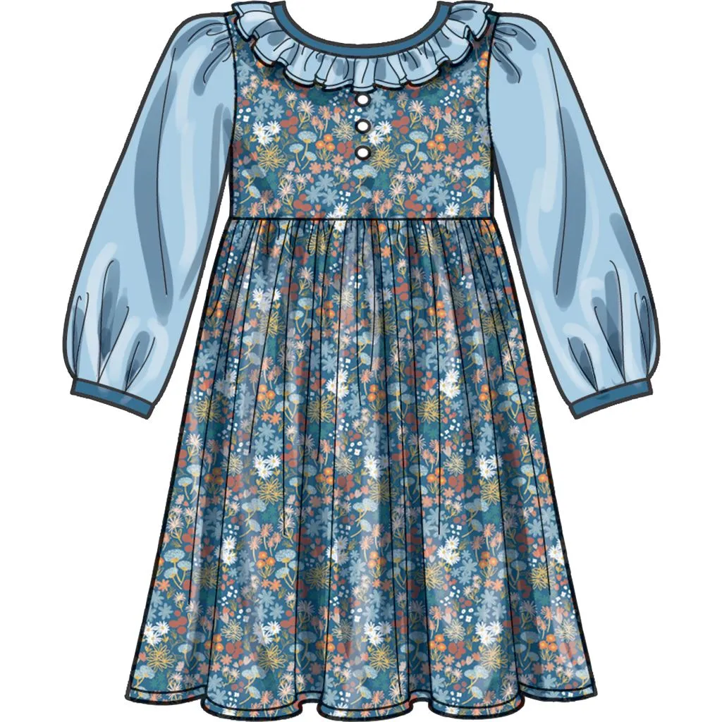 Simplicity Sewing Pattern S9503 Children's Dresses