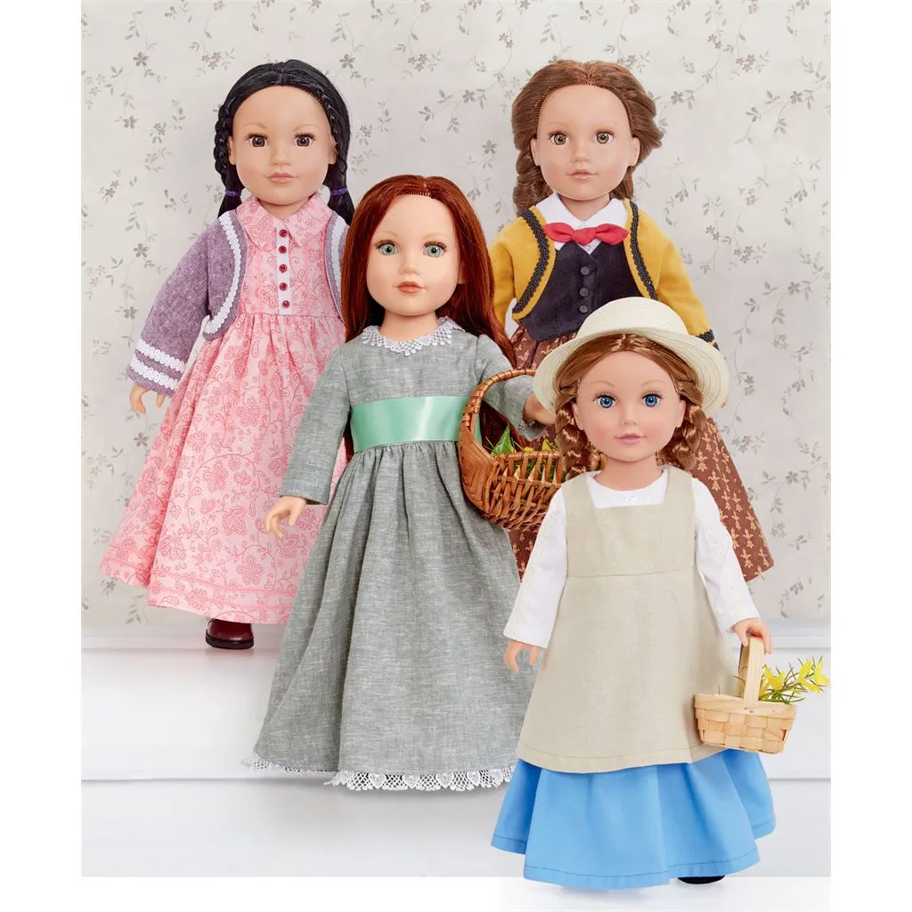 Simplicity Sewing Pattern S9516 18" Doll Clothes