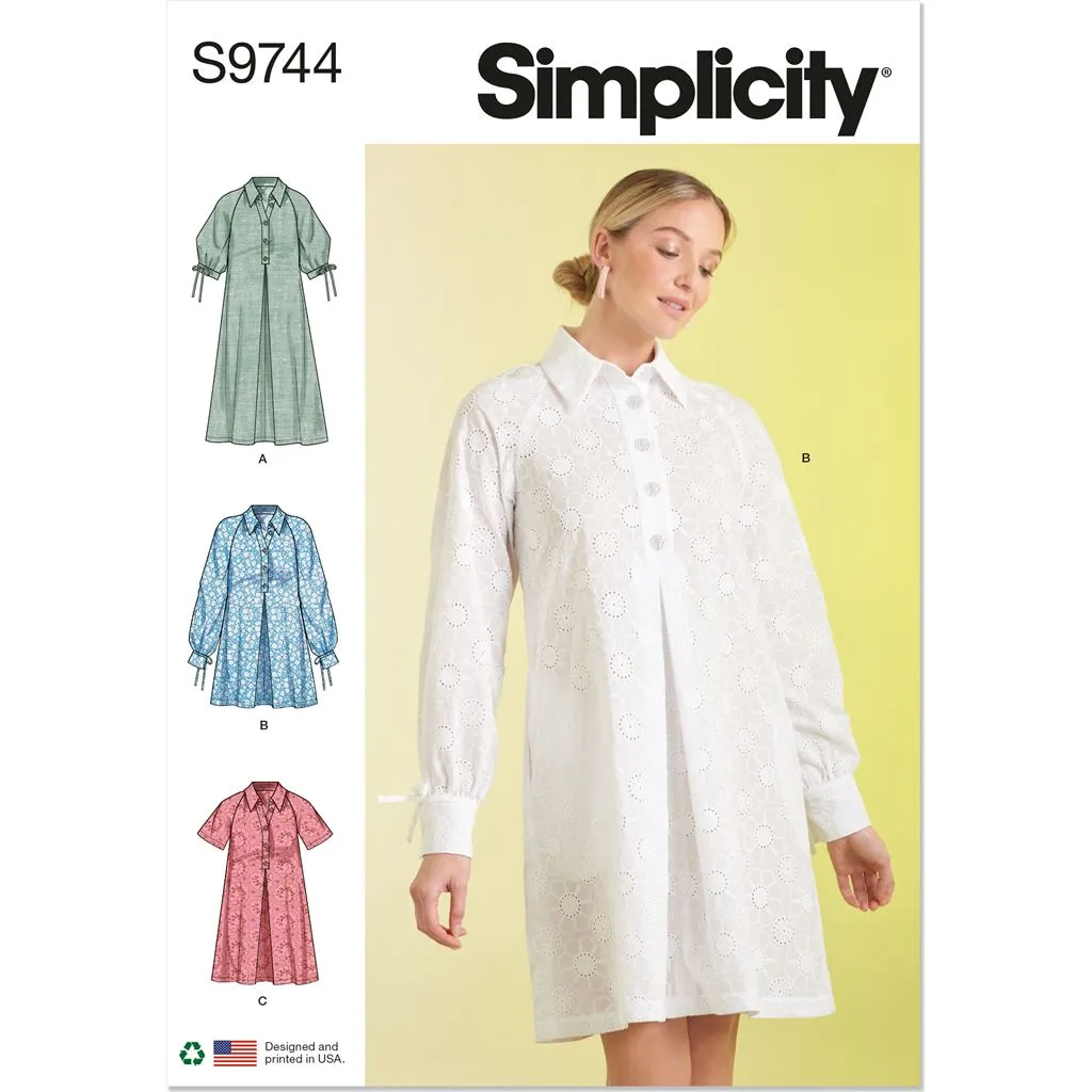 Simplicity Sewing Pattern S9744 Misses' Dresses
