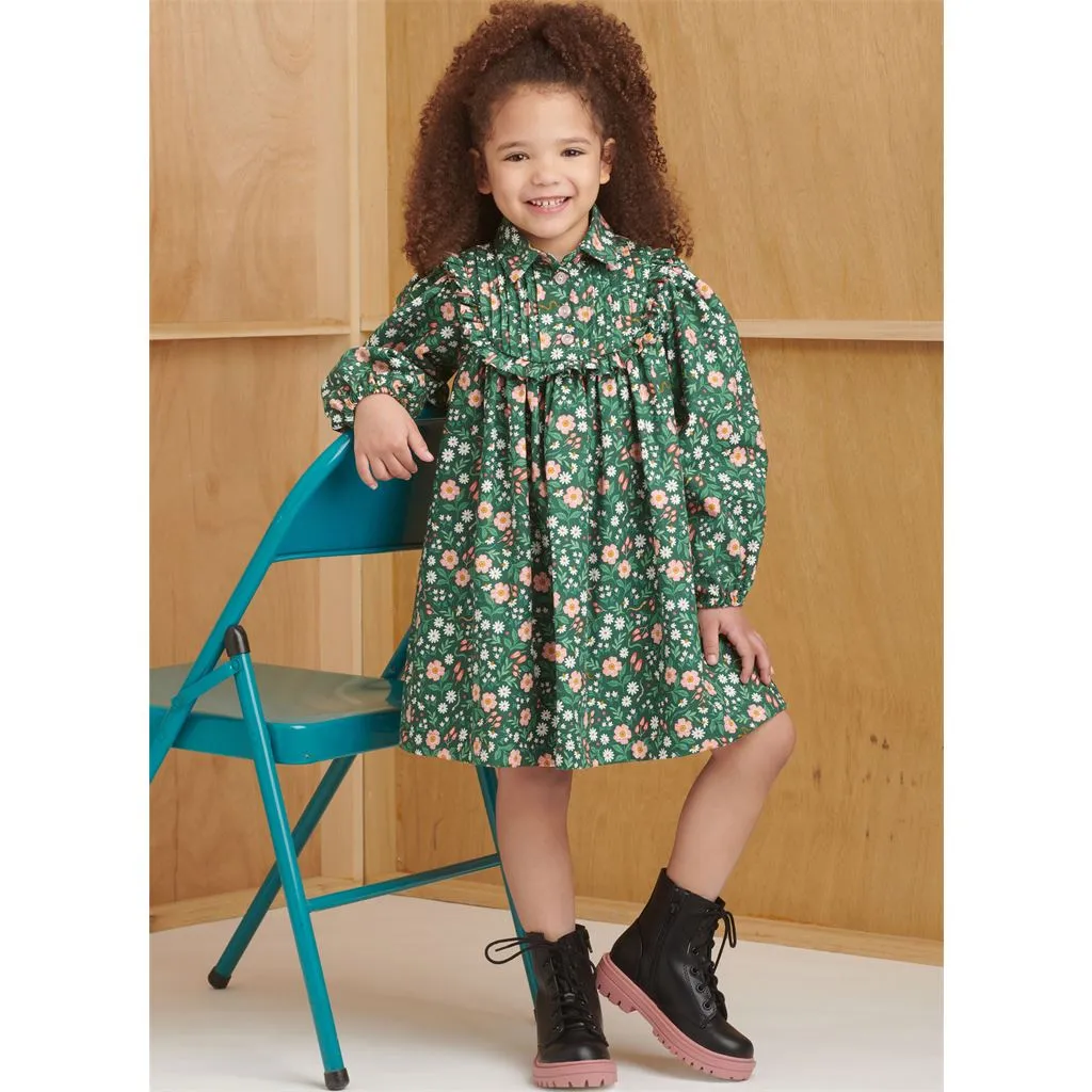Simplicity Sewing Pattern S9830 Children's Dresses