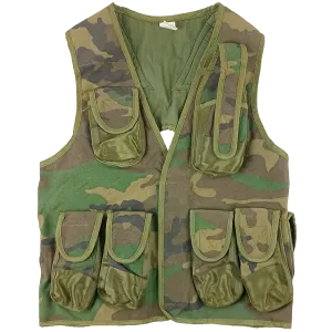 Turkish Army Woodland Tactical Vest - AK