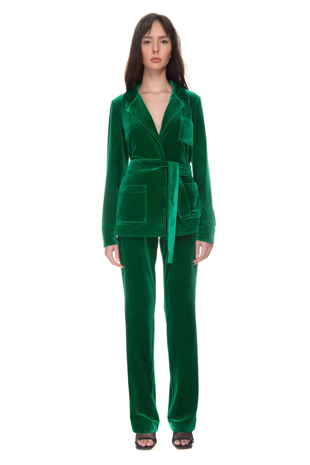 Velvet Suit Emerald