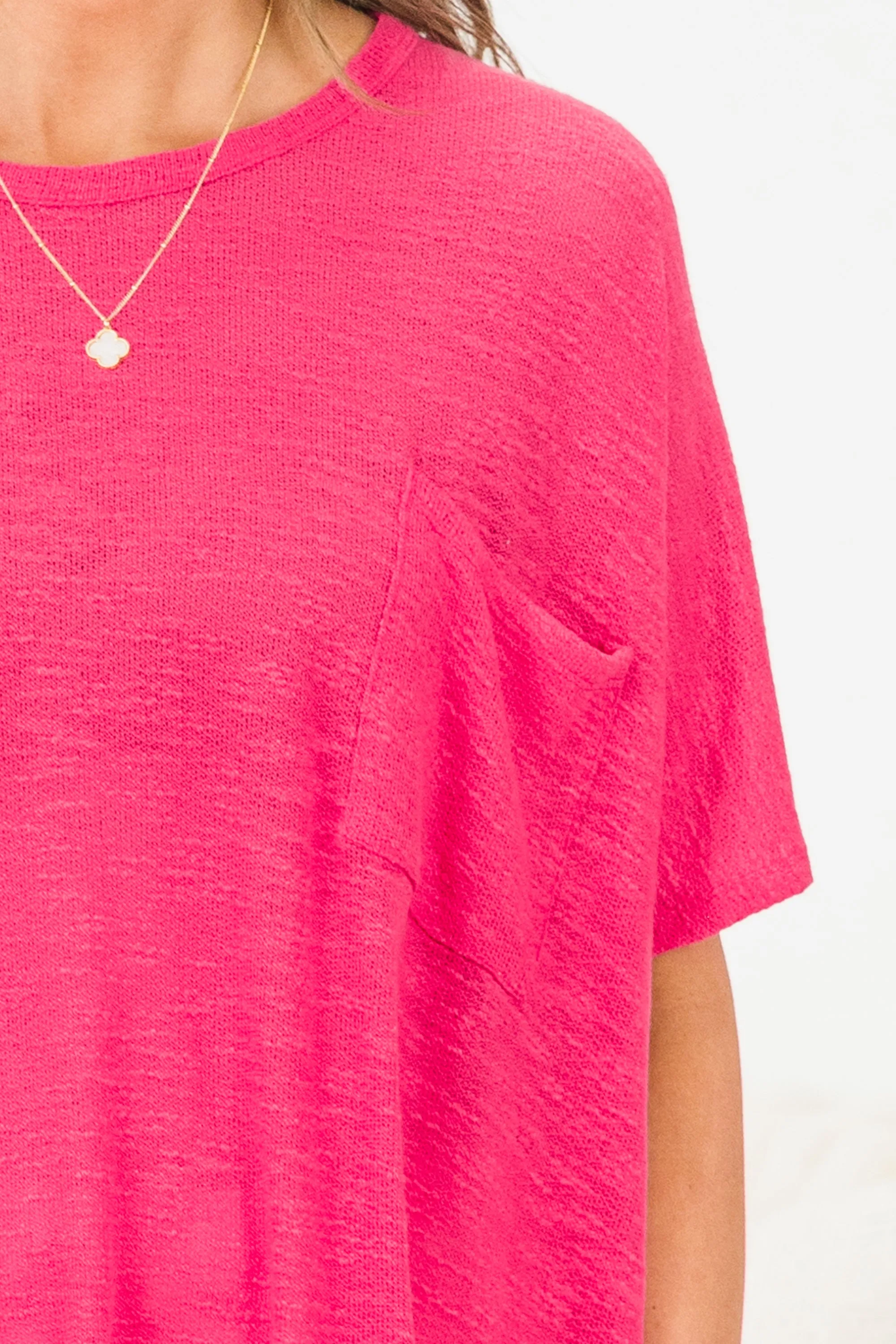 What Is The Call Top, Hot Pink