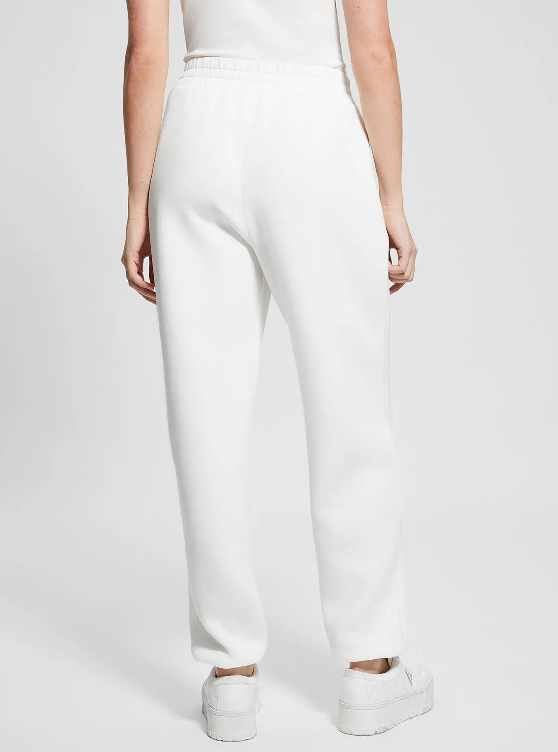 White Cecilia Scuba Pants
