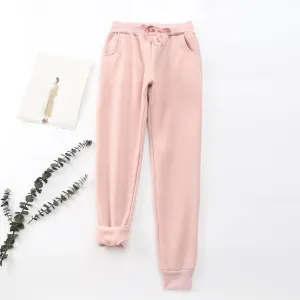 Women's Sporty Fleece Joggers with Pockets | Perfect for Everyday Wear